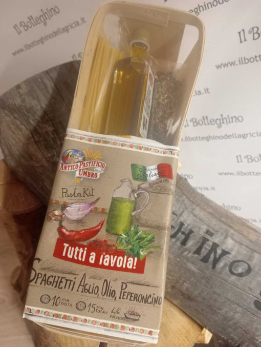 Kit aglio olio e peperoncino