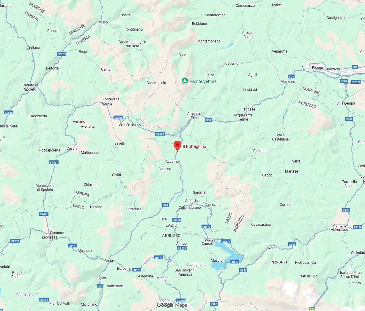 dove siamo su Google Maps